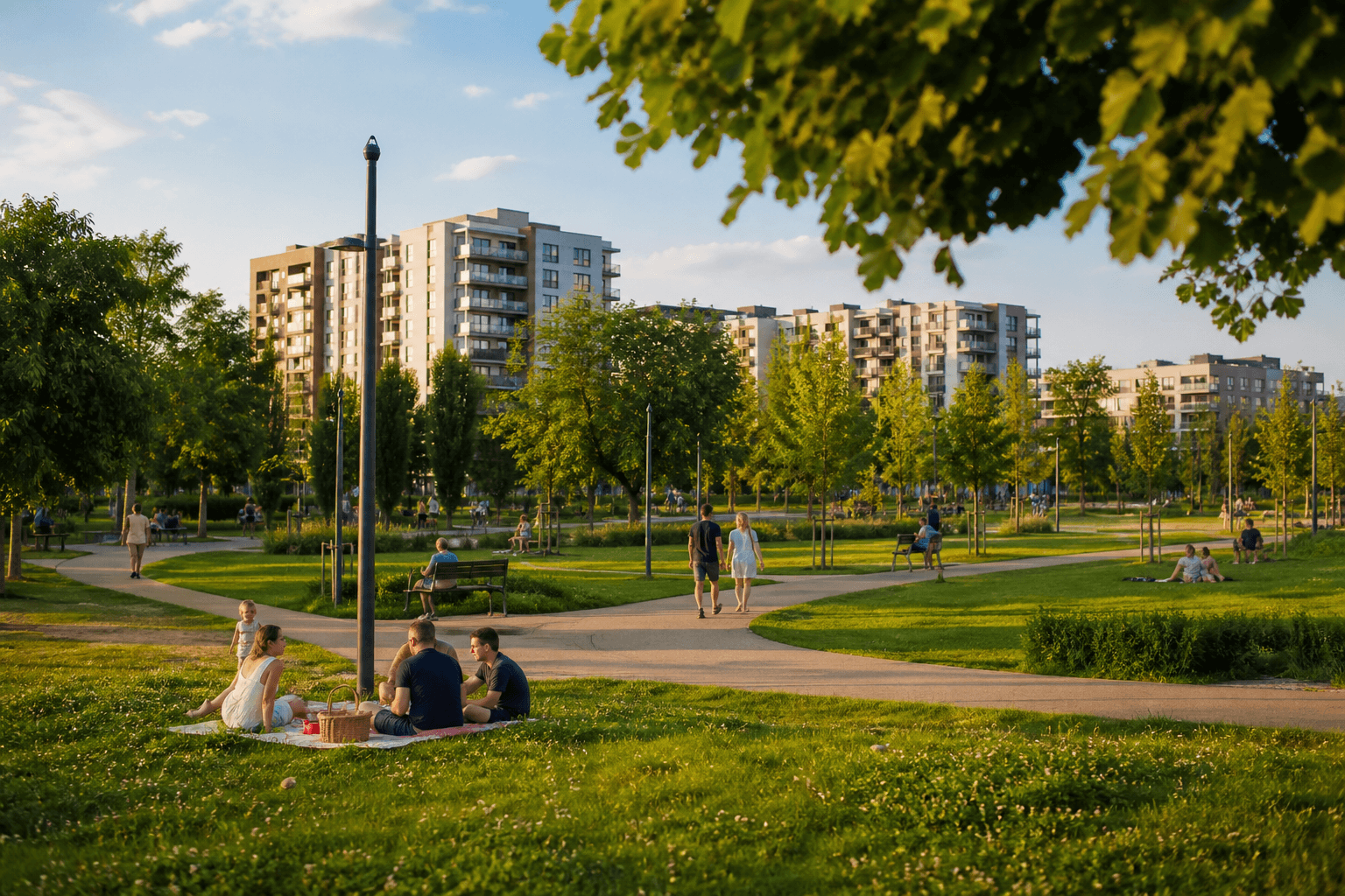 Park Papieski Rzeszów: spacer i rodzinny plan